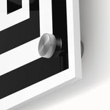 Bohemian Wall Art | Geometric Boho Decor Canvas | Eclectic Art Print