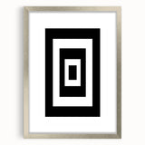 Bohemian Wall Art | Geometric Boho Decor Canvas | Eclectic Art Print