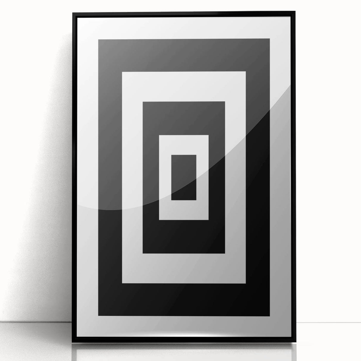 Bohemian Wall Art | Geometric Boho Decor Canvas | Eclectic Art Print