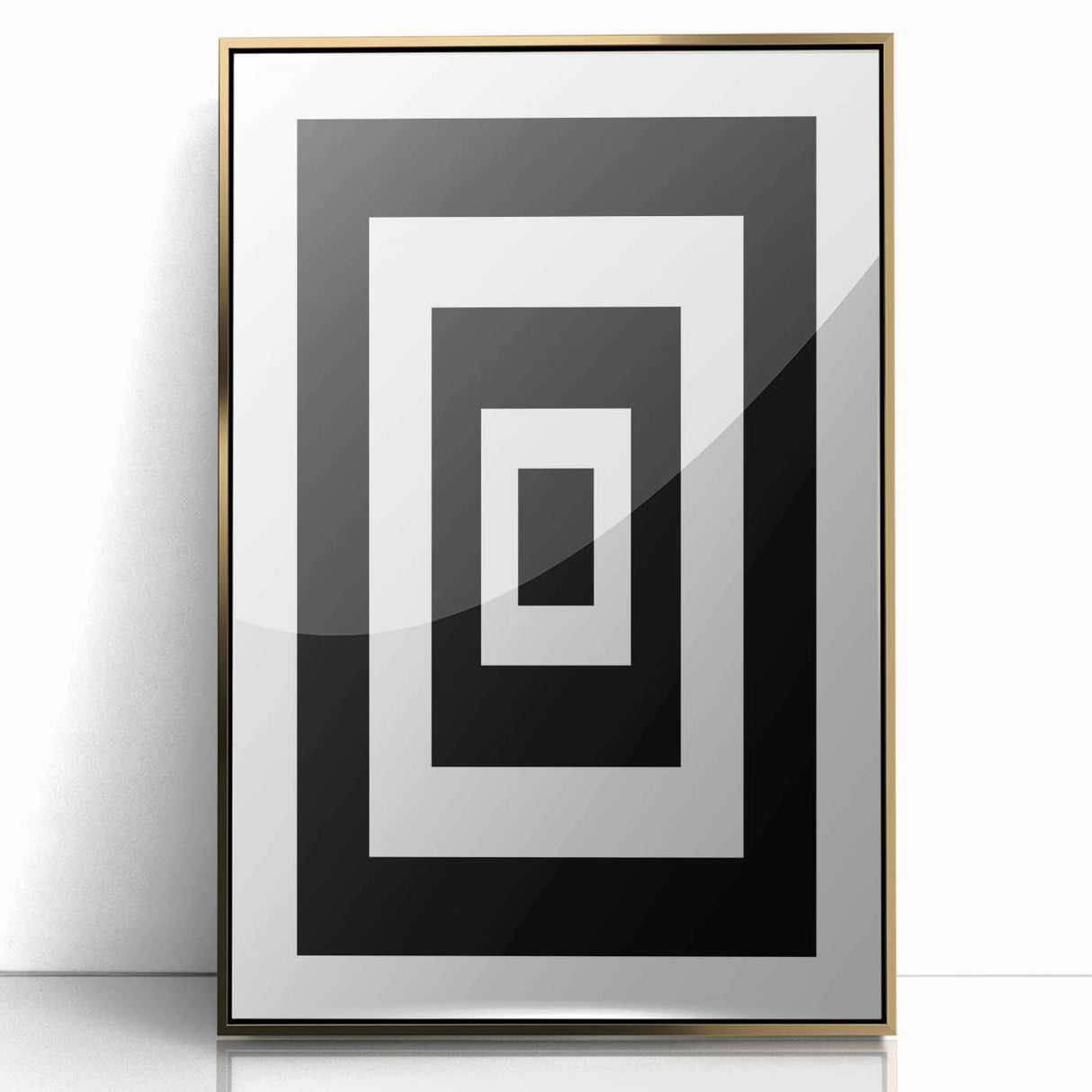Bohemian Wall Art | Geometric Boho Decor Canvas | Eclectic Art Print