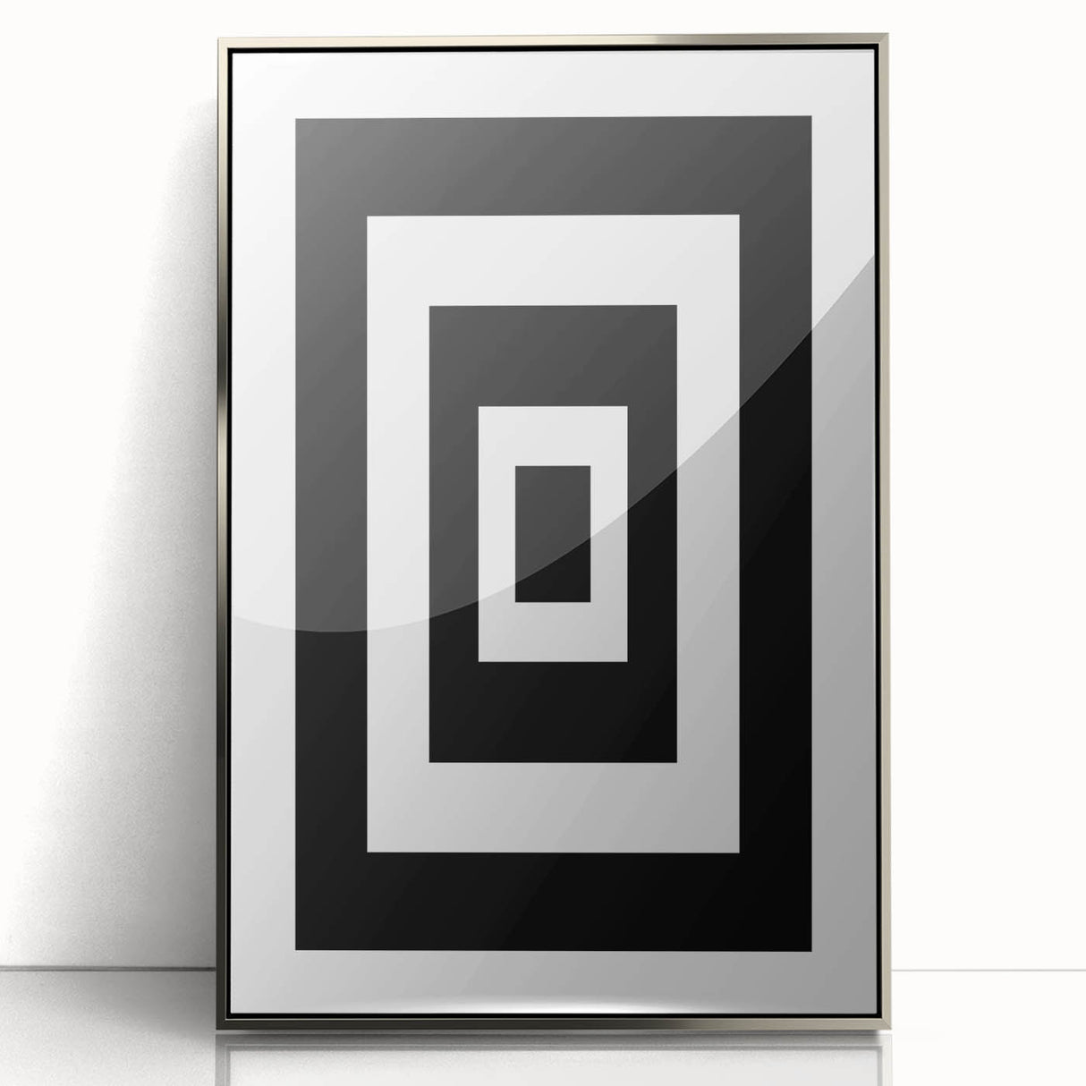 Bohemian Wall Art | Geometric Boho Decor Canvas | Eclectic Art Print