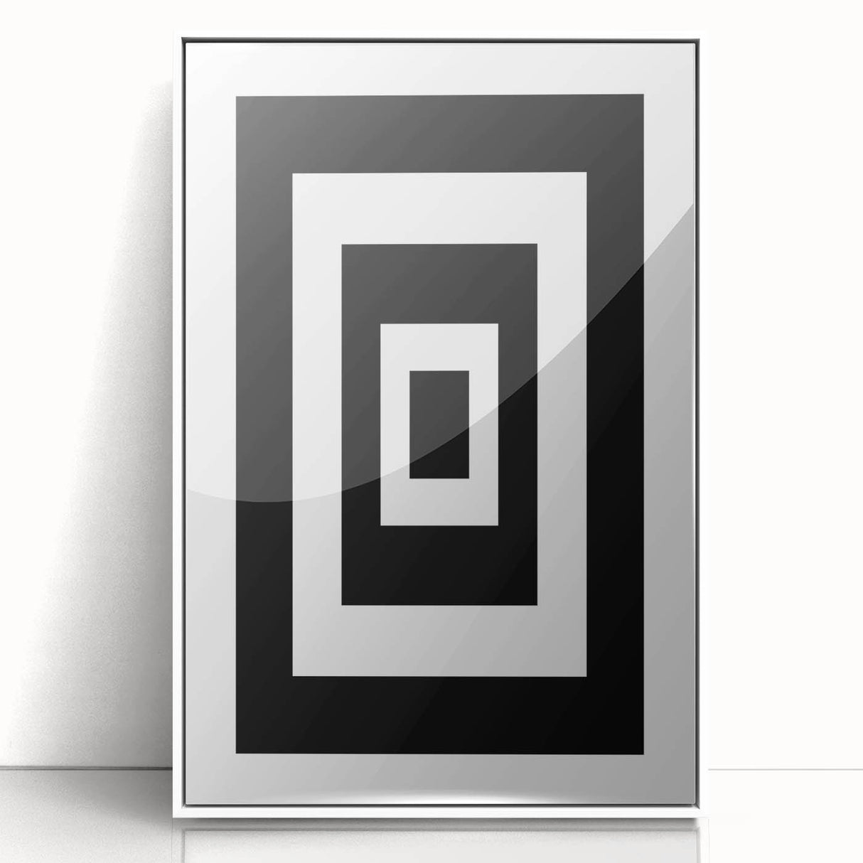 Bohemian Wall Art | Geometric Boho Decor Canvas | Eclectic Art Print