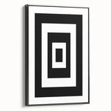 Bohemian Wall Art | Geometric Boho Decor Canvas | Eclectic Art Print