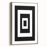 Bohemian Wall Art | Geometric Boho Decor Canvas | Eclectic Art Print