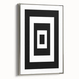 Bohemian Wall Art | Geometric Boho Decor Canvas | Eclectic Art Print