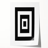 Bohemian Wall Art | Geometric Boho Decor Canvas | Eclectic Art Print