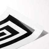 Bohemian Wall Art | Geometric Boho Decor Canvas | Eclectic Art Print