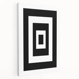 Bohemian Wall Art | Geometric Boho Decor Canvas | Eclectic Art Print