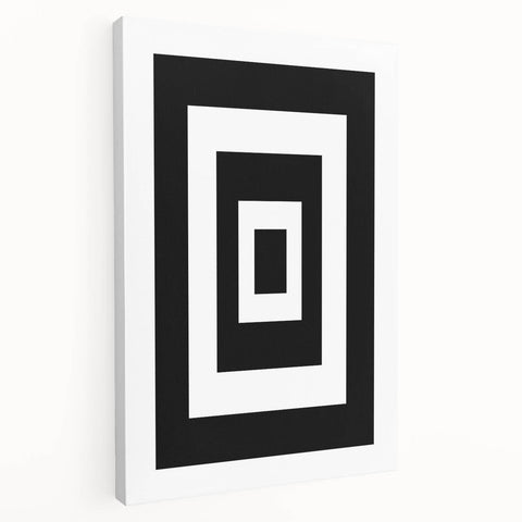 Bohemian Wall Art | Geometric Boho Decor Canvas | Eclectic Art Print