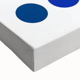 Bohemian Wall Art | Bauhaus Exhibition 1923 Boho Canvas | Blue Circles