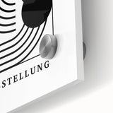 Bohemian Wall Art | Bauhaus-Inspired Eclectic Boho Canvas | Geometric Art Print