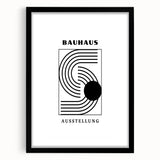 Bohemian Wall Art | Bauhaus-Inspired Eclectic Boho Canvas | Geometric Art Print