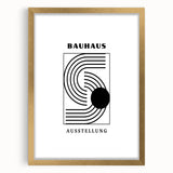 Bohemian Wall Art | Bauhaus-Inspired Eclectic Boho Canvas | Geometric Art Print