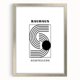 Bohemian Wall Art | Bauhaus-Inspired Eclectic Boho Canvas | Geometric Art Print