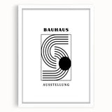 Bohemian Wall Art | Bauhaus-Inspired Eclectic Boho Canvas | Geometric Art Print