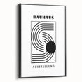 Bohemian Wall Art | Bauhaus-Inspired Eclectic Boho Canvas | Geometric Art Print