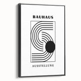 Bohemian Wall Art | Bauhaus-Inspired Eclectic Boho Canvas | Geometric Art Print