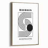 Bohemian Wall Art | Bauhaus-Inspired Eclectic Boho Canvas | Geometric Art Print