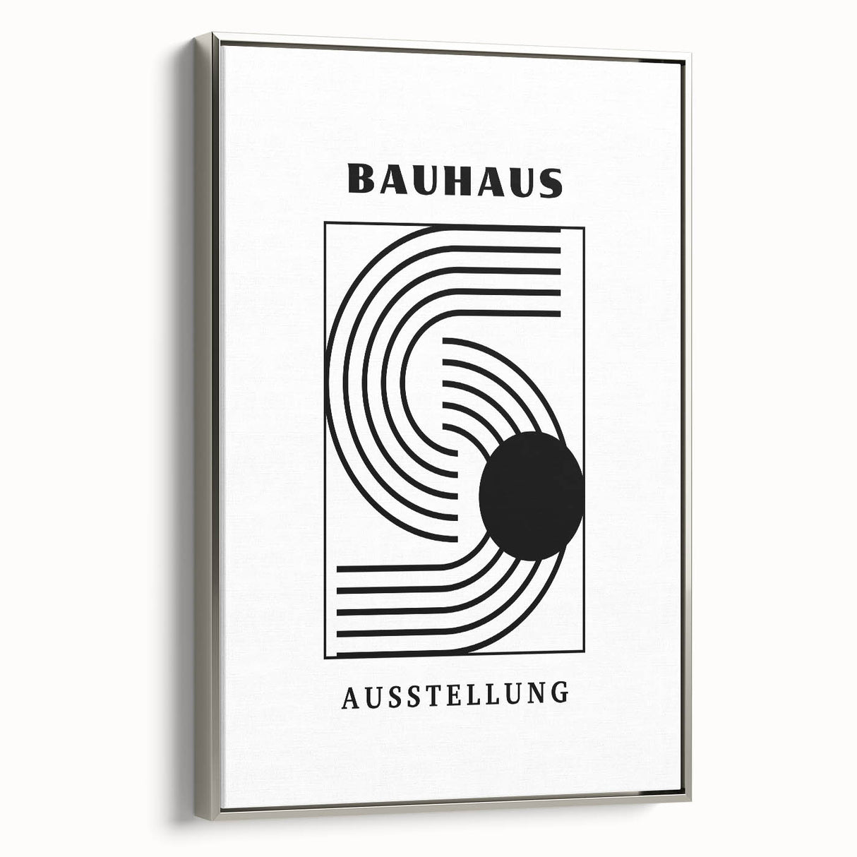 Bohemian Wall Art | Bauhaus-Inspired Eclectic Boho Canvas | Geometric Art Print