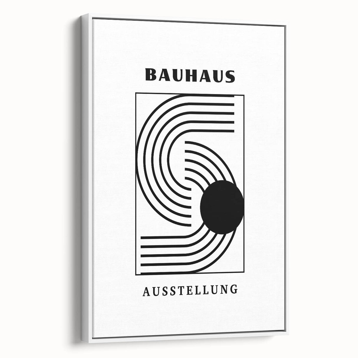 Bohemian Wall Art | Bauhaus-Inspired Eclectic Boho Canvas | Geometric Art Print