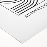 Bohemian Wall Art | Bauhaus-Inspired Eclectic Boho Canvas | Geometric Art Print