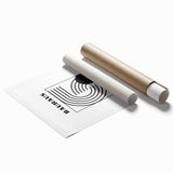 Bohemian Wall Art | Bauhaus-Inspired Eclectic Boho Canvas | Geometric Art Print