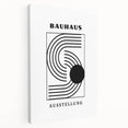 Bohemian Wall Art | Bauhaus-Inspired Eclectic Boho Canvas | Geometric Art Print