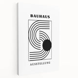 Bohemian Wall Art | Bauhaus-Inspired Eclectic Boho Canvas | Geometric Art Print