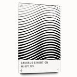 Bohemian Wall Art | Bauhaus-Inspired Wavy Boho Canvas | Eclectic Art Print