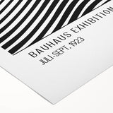 Bohemian Wall Art | Bauhaus-Inspired Wavy Boho Canvas | Eclectic Art Print