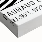 Bohemian Wall Art | Bauhaus-Inspired Wavy Boho Canvas | Eclectic Art Print