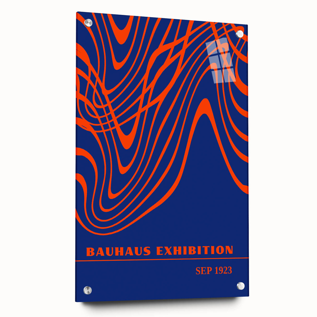 Bohemian Wall Art | Bauhaus Exhibition Sep 1923 Boho Canvas | Abstract Decor