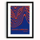 Bohemian Wall Art | Bauhaus Exhibition Sep 1923 Boho Canvas | Abstract Decor