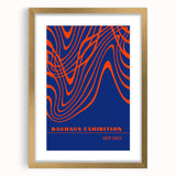 Bohemian Wall Art | Bauhaus Exhibition Sep 1923 Boho Canvas | Abstract Decor