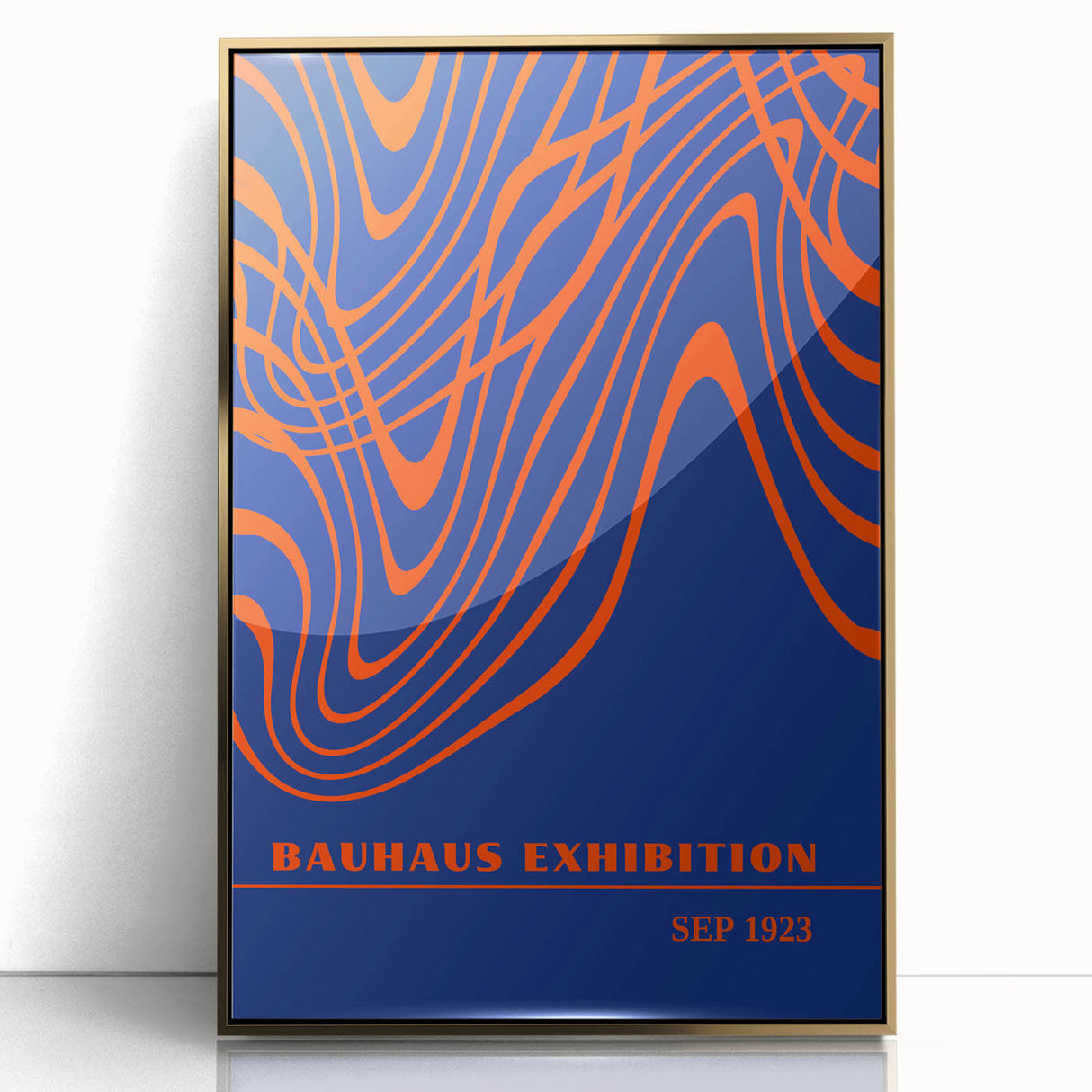 Bohemian Wall Art | Bauhaus Exhibition Sep 1923 Boho Canvas | Abstract Decor