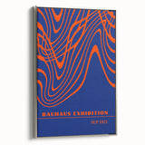 Bohemian Wall Art | Bauhaus Exhibition Sep 1923 Boho Canvas | Abstract Decor