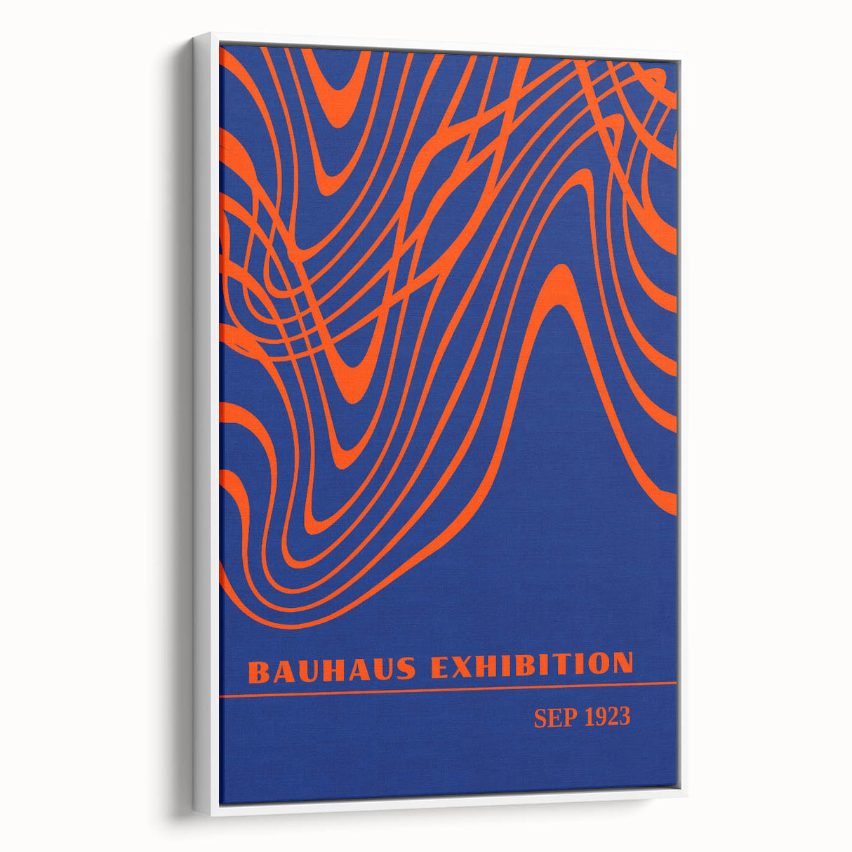 Bohemian Wall Art | Bauhaus Exhibition Sep 1923 Boho Canvas | Abstract Decor