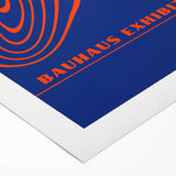 Bohemian Wall Art | Bauhaus Exhibition Sep 1923 Boho Canvas | Abstract Decor