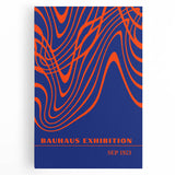 Bohemian Wall Art | Bauhaus Exhibition Sep 1923 Boho Canvas | Abstract Decor