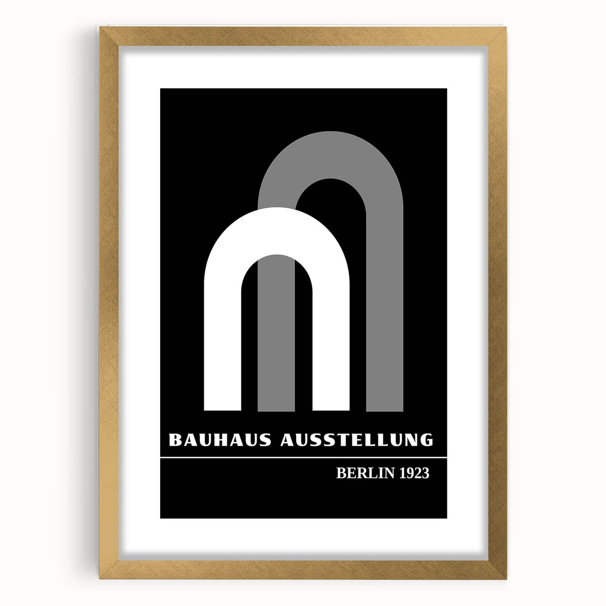 Bohemian Wall Art | Bauhaus-Inspired Arches Boho Canvas | Eclectic Art Print