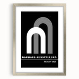 Bohemian Wall Art | Bauhaus-Inspired Arches Boho Canvas | Eclectic Art Print