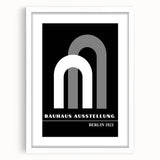 Bohemian Wall Art | Bauhaus-Inspired Arches Boho Canvas | Eclectic Art Print