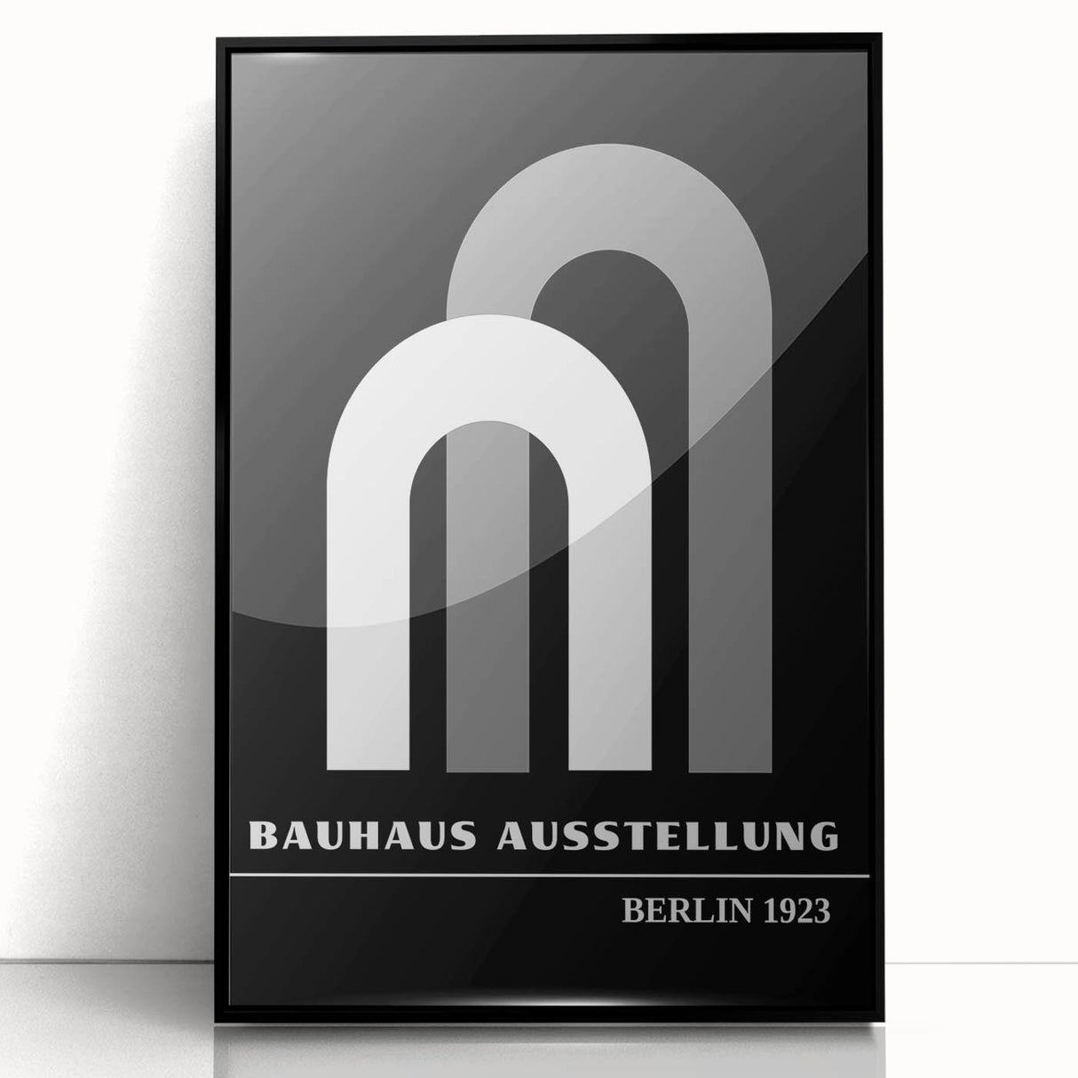 Bohemian Wall Art | Bauhaus-Inspired Arches Boho Canvas | Eclectic Art Print