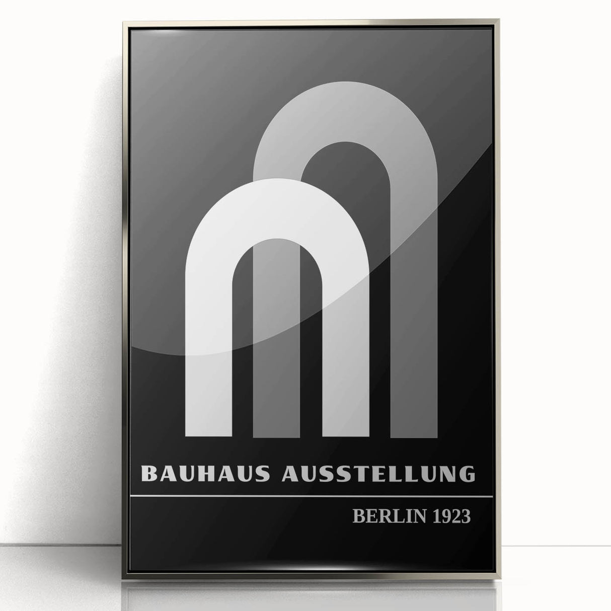 Bohemian Wall Art | Bauhaus-Inspired Arches Boho Canvas | Eclectic Art Print