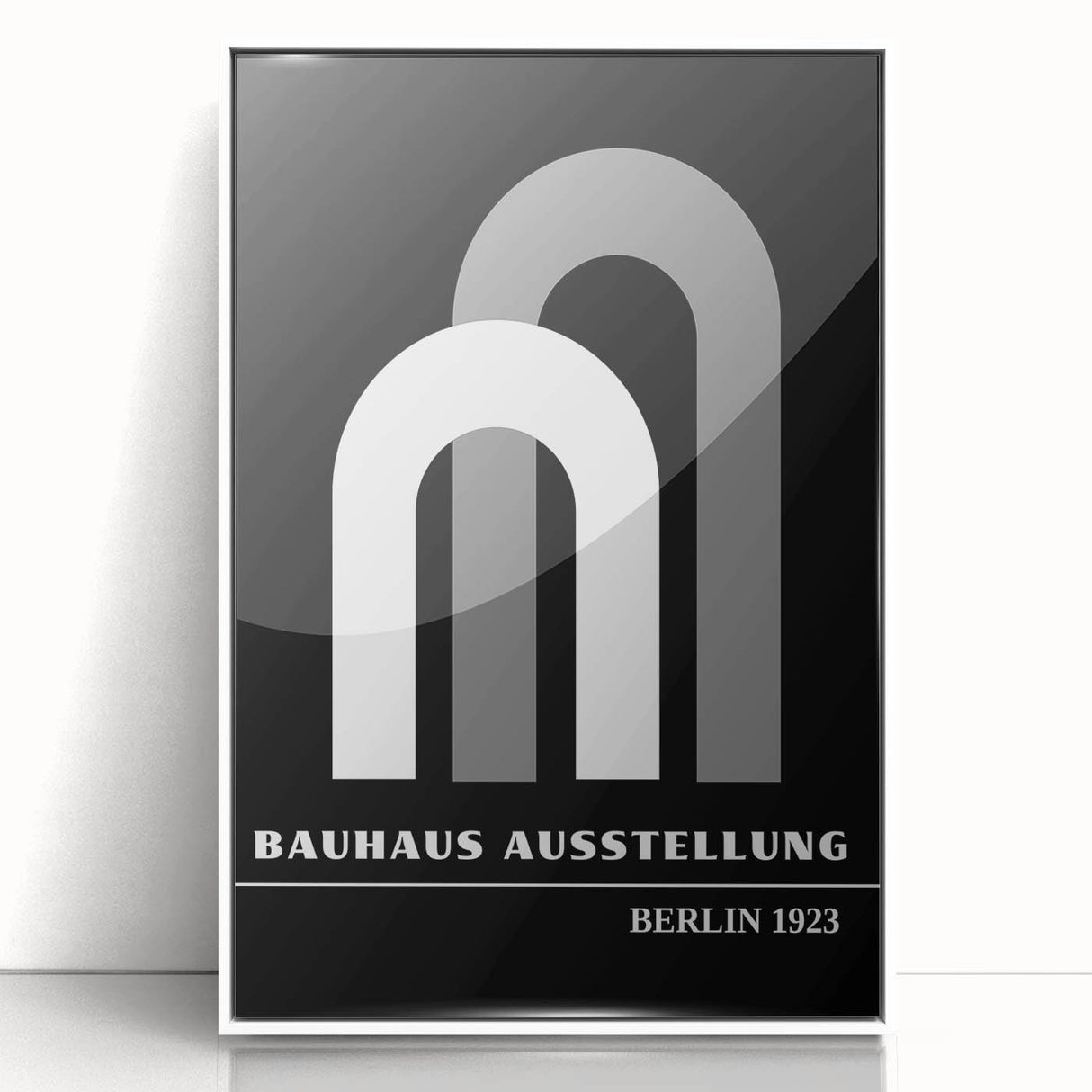 Bohemian Wall Art | Bauhaus-Inspired Arches Boho Canvas | Eclectic Art Print