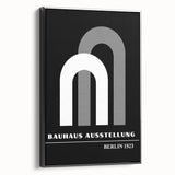 Bohemian Wall Art | Bauhaus-Inspired Arches Boho Canvas | Eclectic Art Print