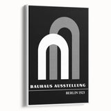 Bohemian Wall Art | Bauhaus-Inspired Arches Boho Canvas | Eclectic Art Print