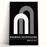 Bohemian Wall Art | Bauhaus-Inspired Arches Boho Canvas | Eclectic Art Print