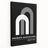 Bohemian Wall Art | Bauhaus-Inspired Arches Boho Canvas | Eclectic Art Print