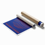 Bohemian Wall Art | Bauhaus Exhibition 1923 Boho Canvas | Wave Circle Art